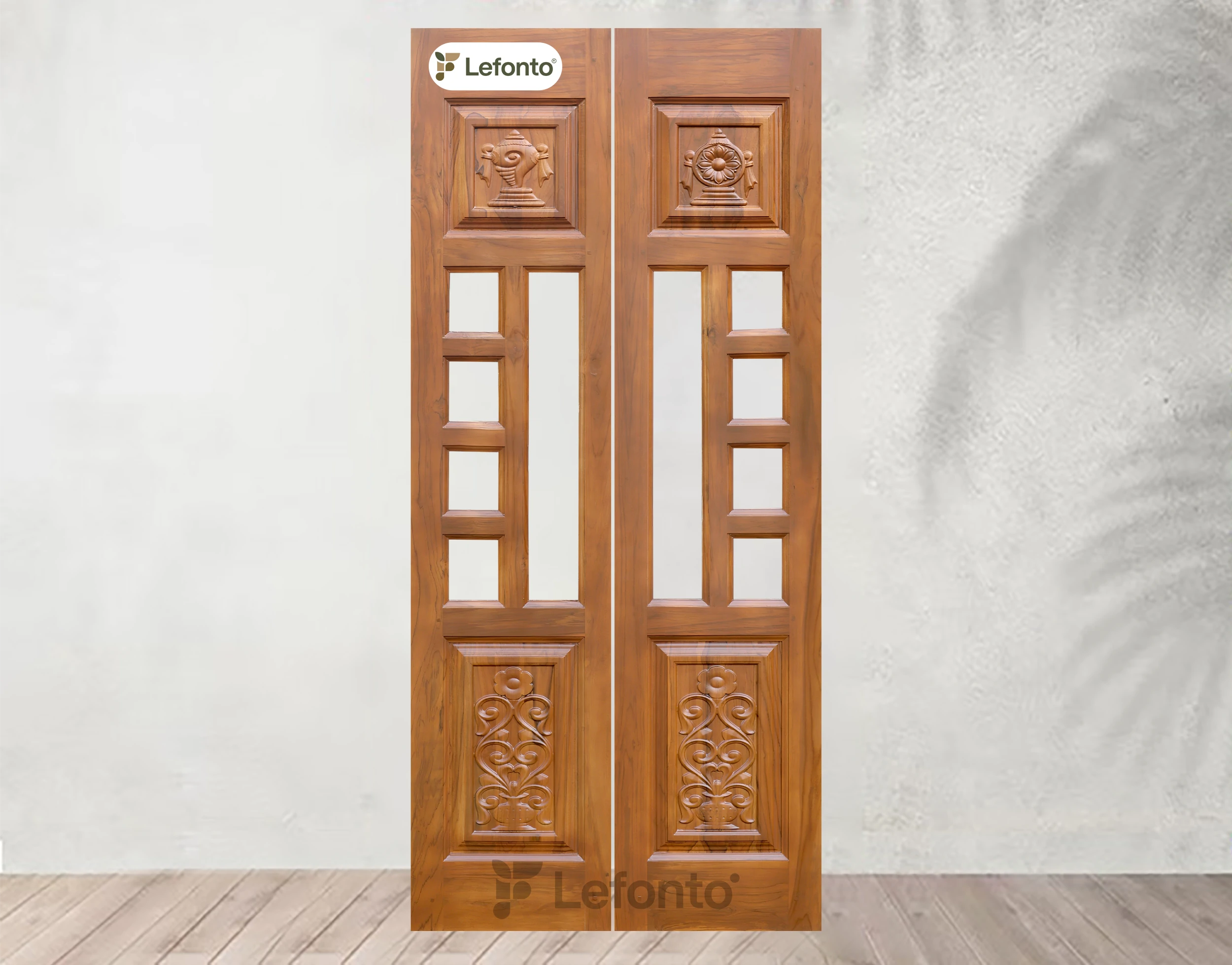 Wooden Pooja Door LFHB 61